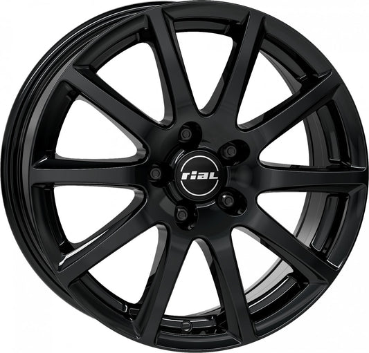 Rial Milano diamond-black 5.5x14 ET35 - LK4/100 ML63.3