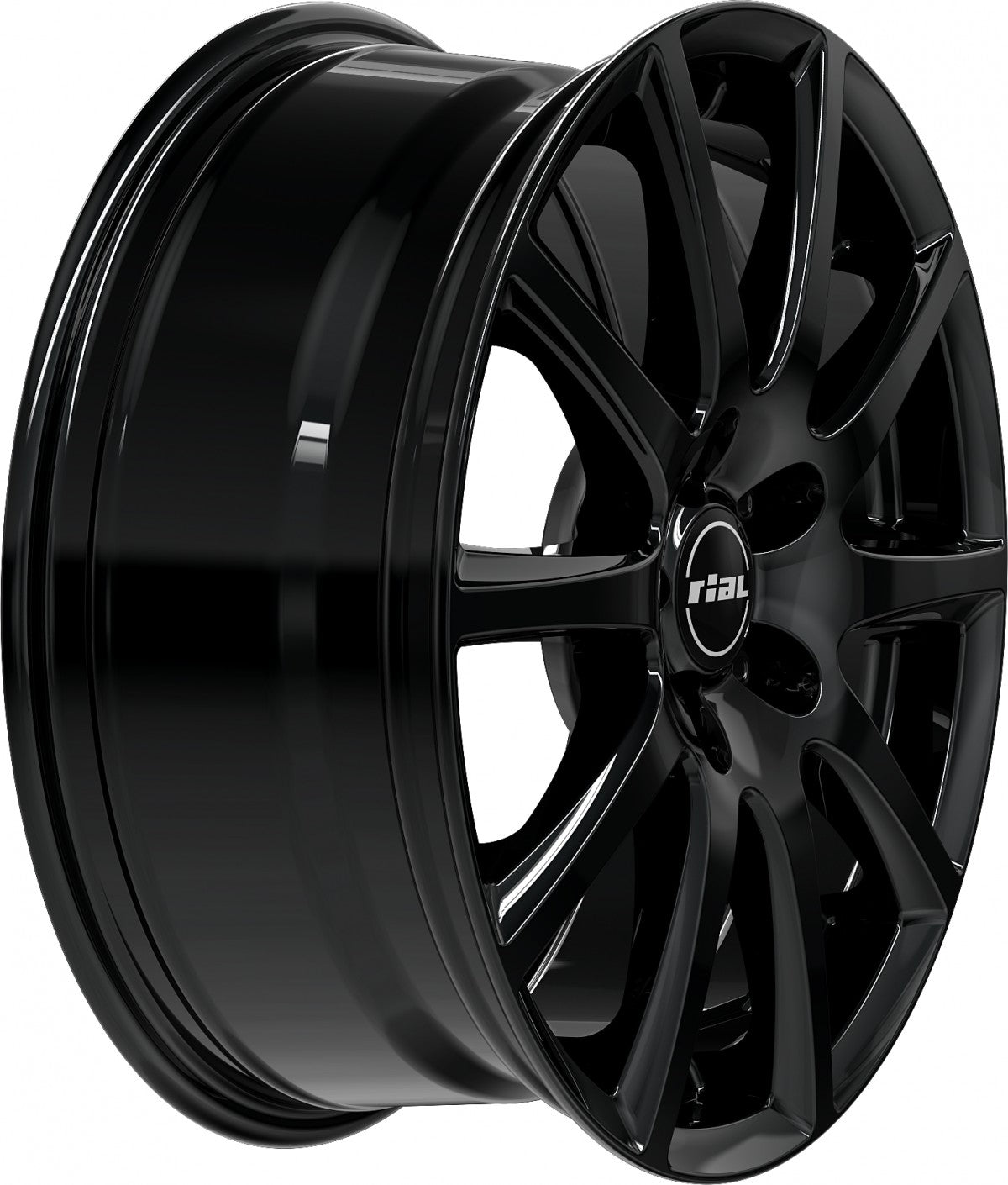 Rial Milano diamond-black 6.5x15 ET38 - LK4/100 ML63.3