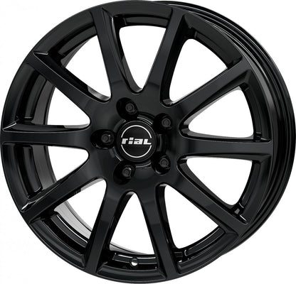Rial Milano diamond-black 6.5x15 ET38 - LK4/100 ML63.3
