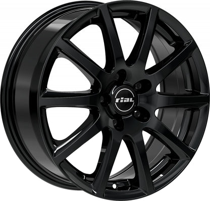 Rial Milano diamond-black 6.5x16 ET40 - LK4/100 ML63.3