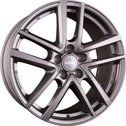 Rial Astorga graphite Alufelge 7.5x18 Zoll ET45 LK 5x112 ML57.1 – Bild 8