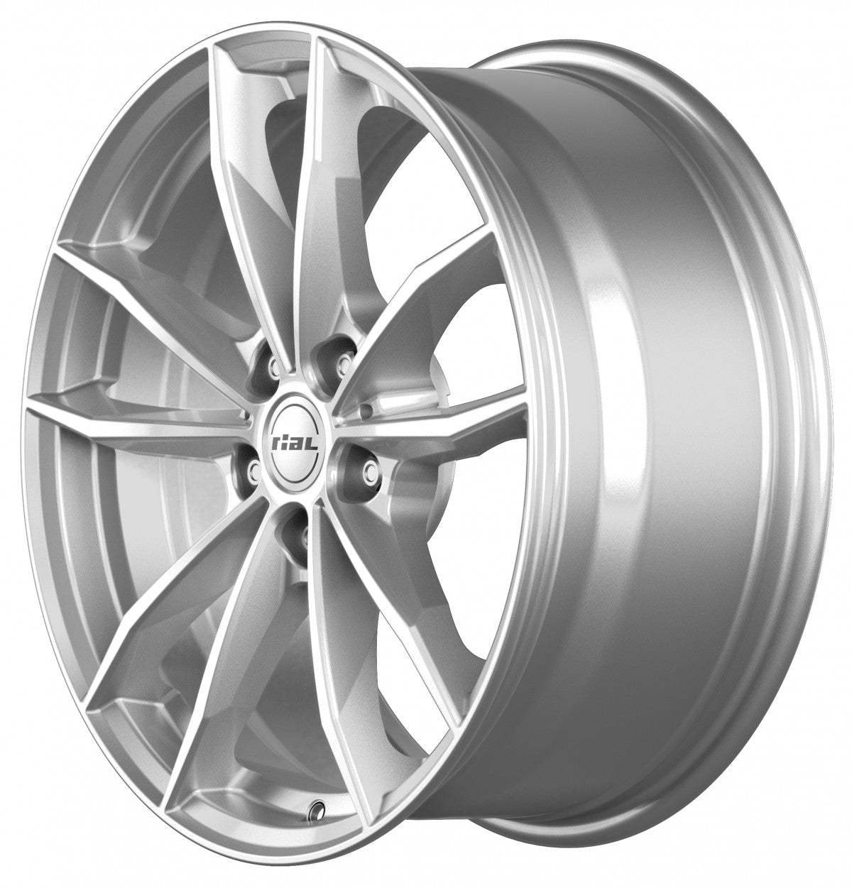 Rial X12 polar-silber 7.5x18 ET51 - LK5/112 ML66.5