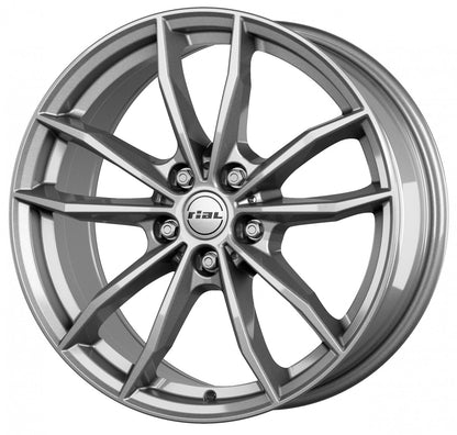 Rial X12X metal-grey 9x19 ET38 - LK5/112 ML66.5