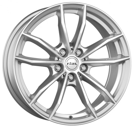 Rial X12X polar-silber 9x20 ET35 - LK5/112 ML66.5