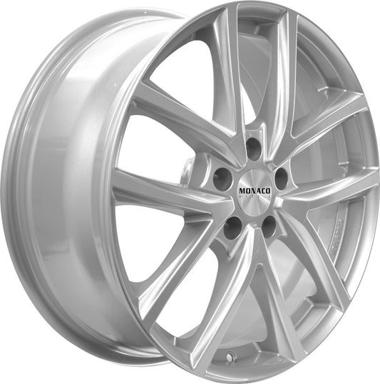 Monaco CL2 silber 7x17 ET45 - LK5/108 ML70.1
