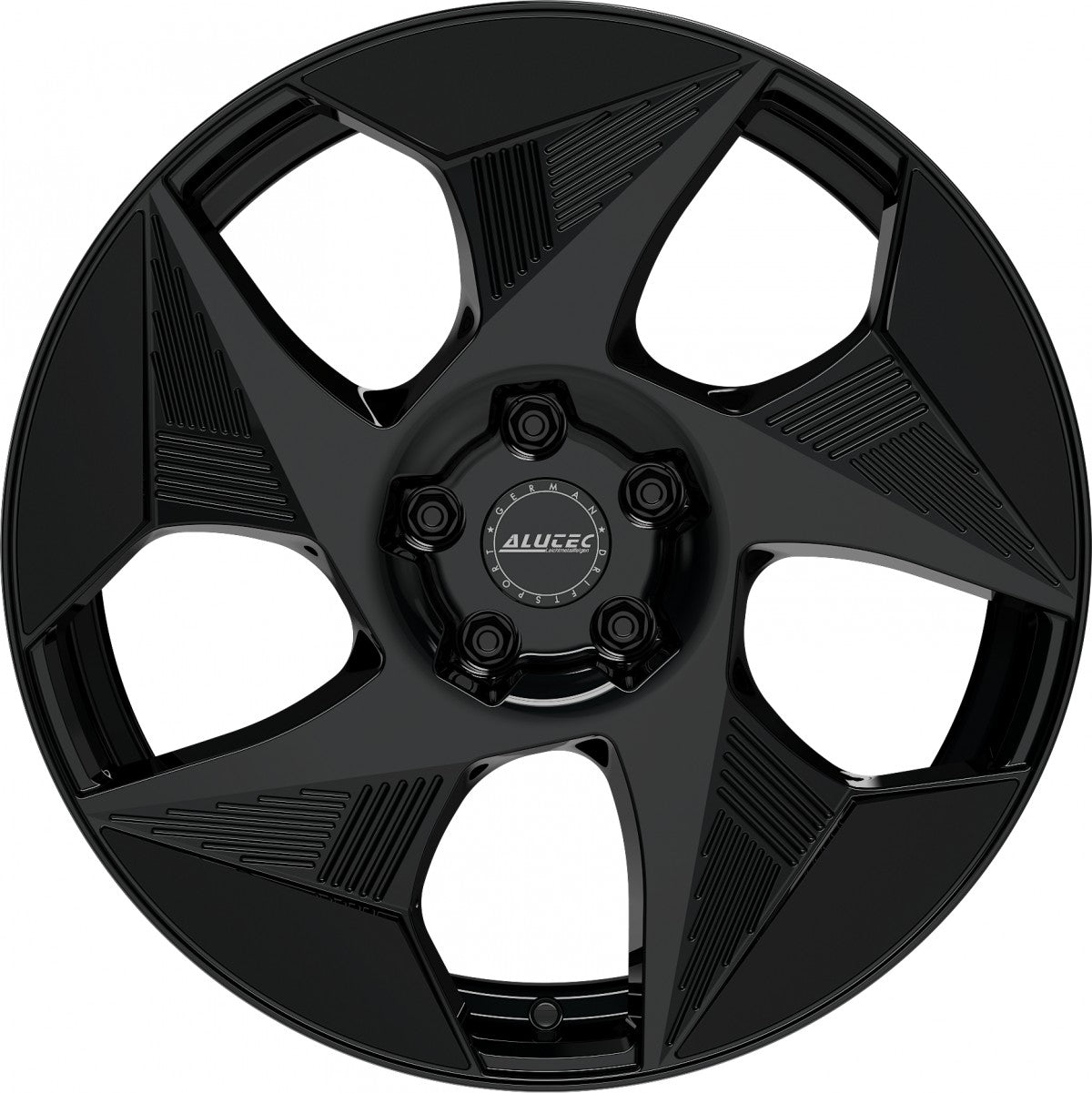 Alutec Solar diamant-schwarz 8x19 ET49 - LK5/112 ML57.1