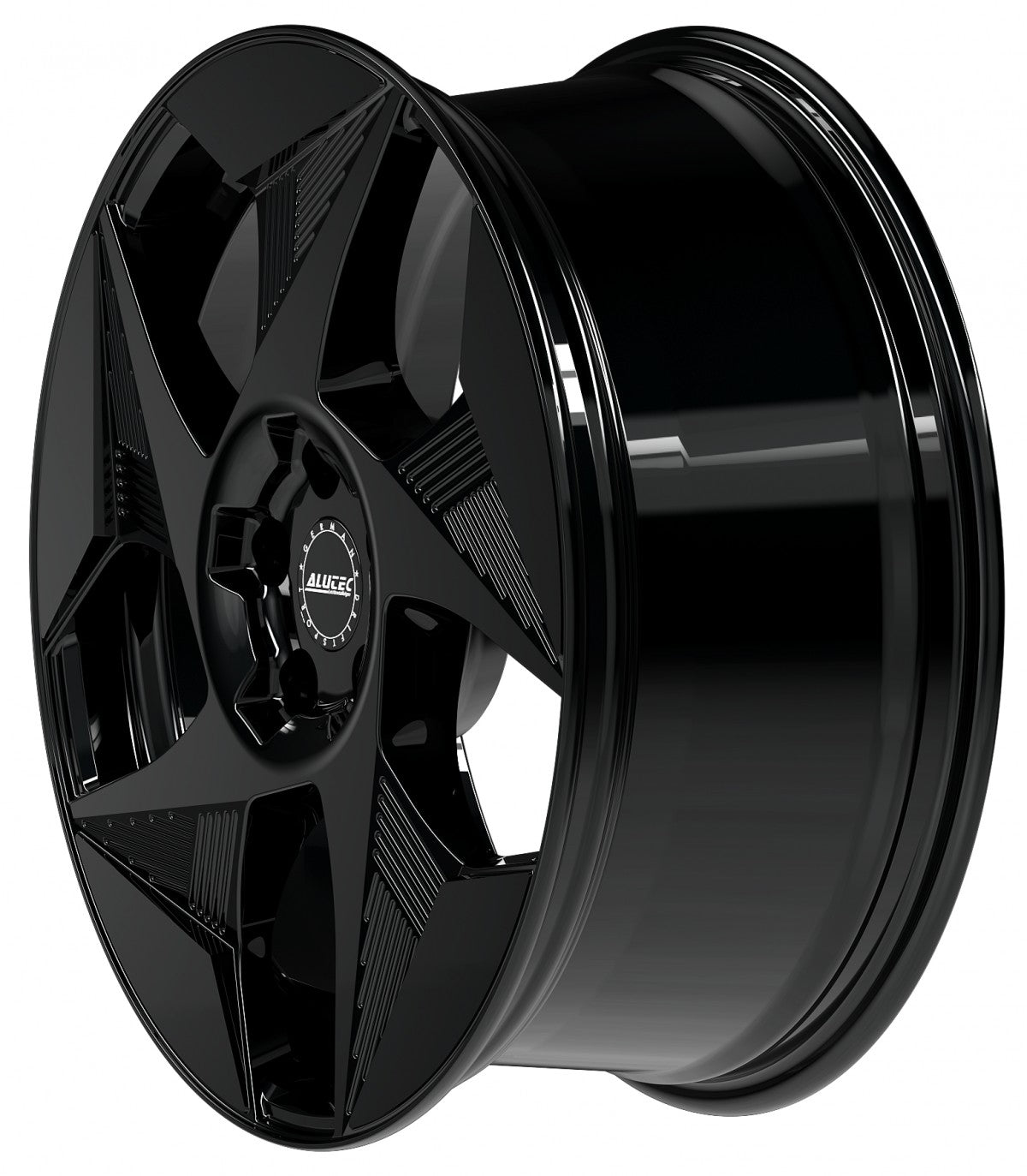 Alutec Solar diamant-schwarz 8x19 ET49 - LK5/112 ML57.1