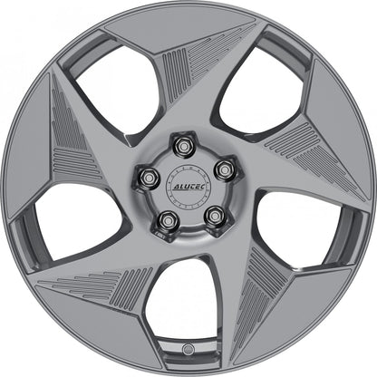 Alutec Solar metal-grey Alufelge 8x19 Zoll ET45 LK 5x112 ML57.1 – Bild 2