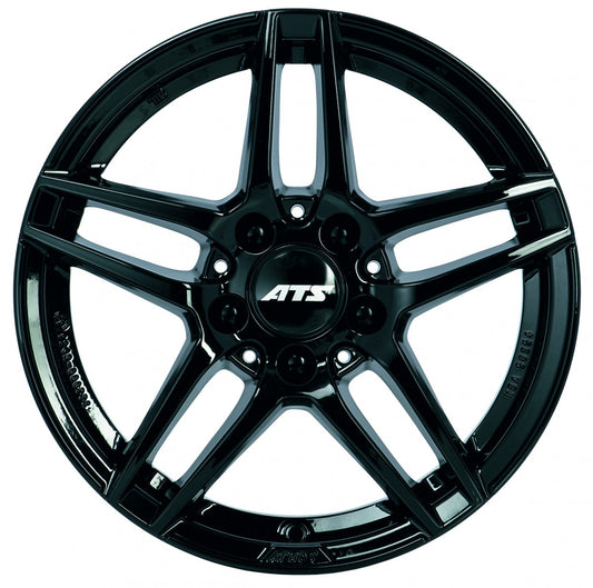 ATS Mizar diamant-schwarz 7x17 ET44.5 - LK5/112 ML66.5