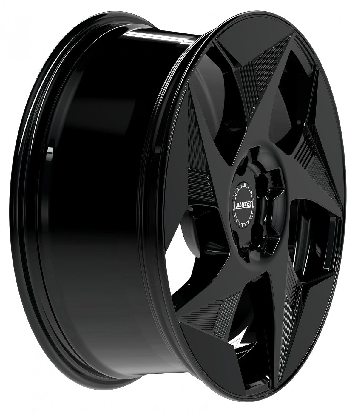 Alutec Solar diamant-schwarz 8x19 ET46 - LK5/114.3 ML70.1