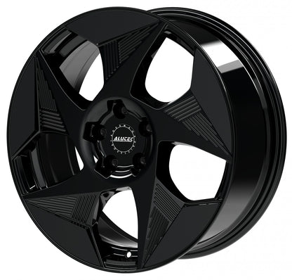 Alutec Solar diamant-schwarz 8x19 ET46 - LK5/114.3 ML70.1