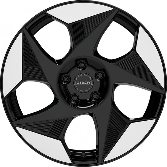 Alutec Solar diamant-schwarz frontpoliert 8x19 ET46 - LK5/114.3 ML70.1