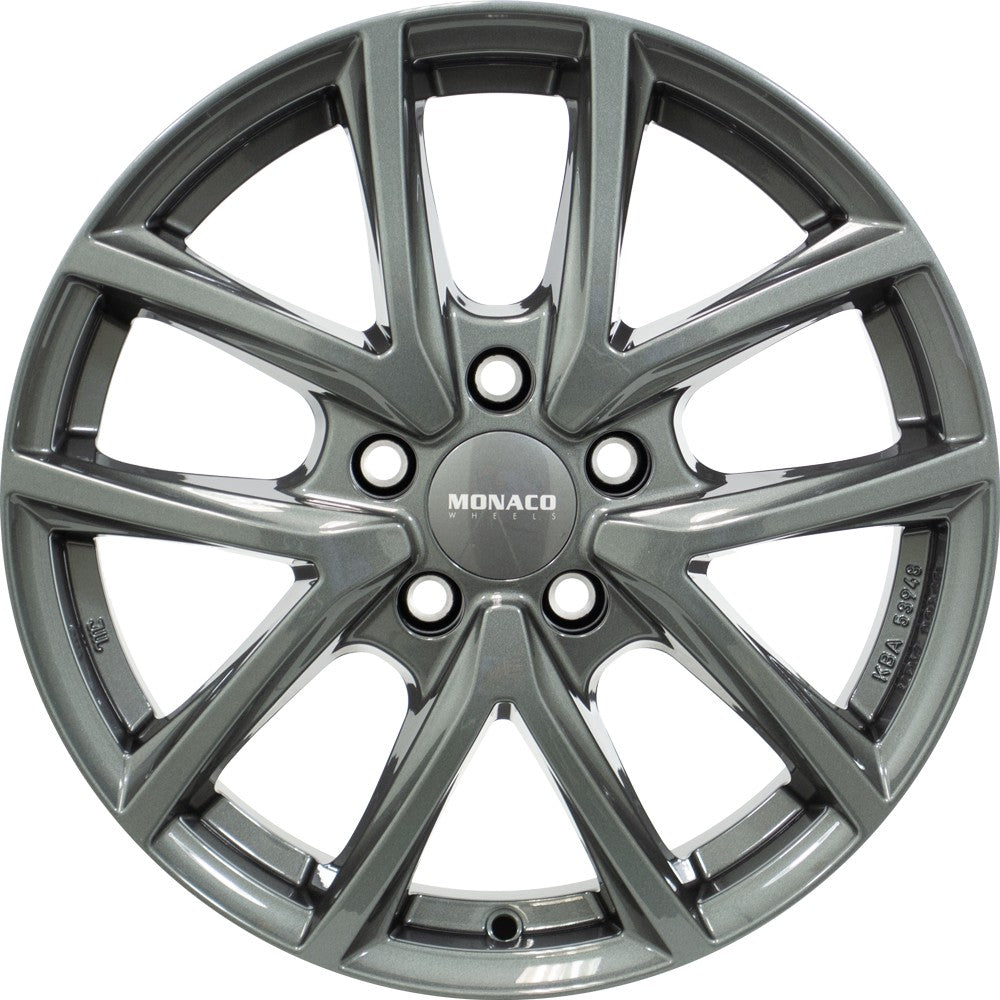 Monaco CL2 anthrazit 7x17 ET40 - LK4/100 ML63.3