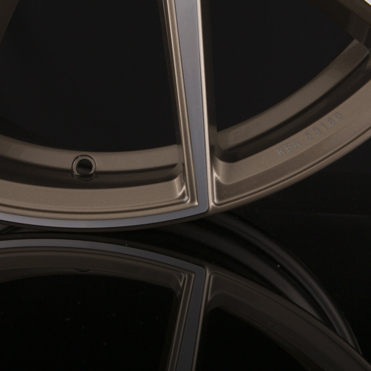 Alutec ADX.01 Metallic-Bronze Frontpoliert Alufelge 7x17 Zoll ET48 LK 5x114.3 ML67.1 – Bild 4