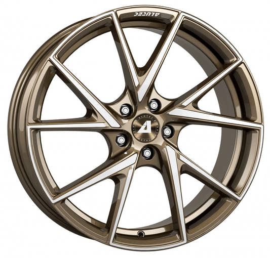 Alutec ADX.01 metallic-bronze frontpoliert 7.5x18 ET46 - LK5/100 ML57.1