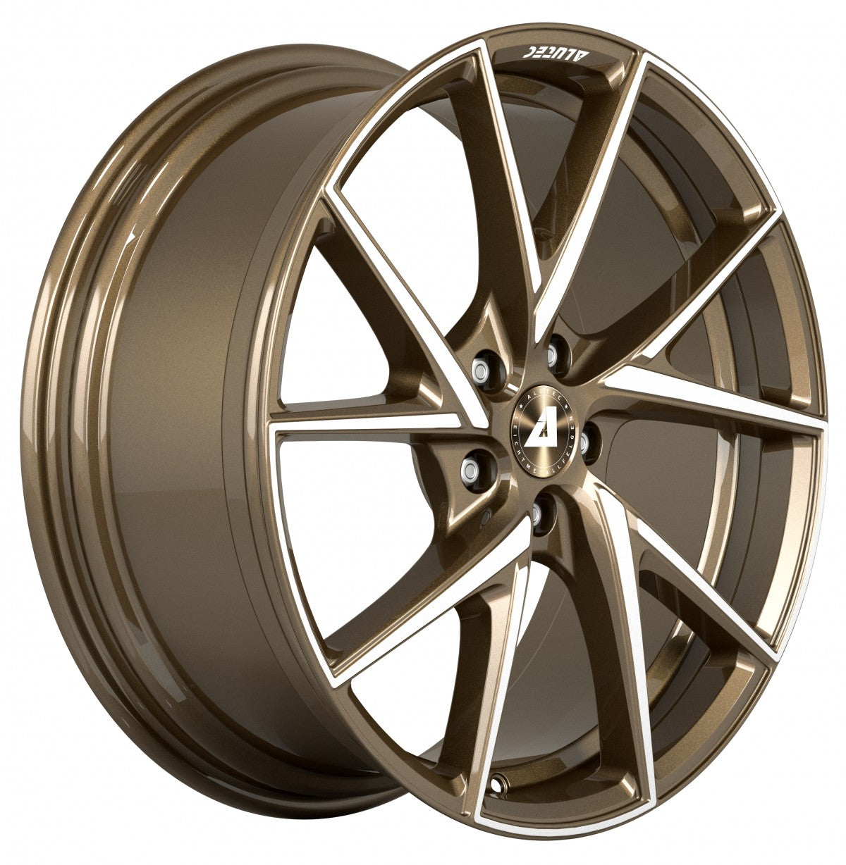 Alutec ADX.01 metallic-bronze frontpoliert 7.5x18 ET40 - LK5/114.3 ML70.1