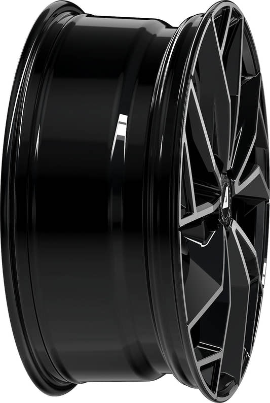 Alutec ADX.02 diamant-schwarz frontpoliert Alufelge 8x19 Zoll ET48 LK 5x108 ML63.4