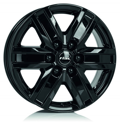 Rial Transporter diamant-schwarz 6x15 ET68 - LK5/118 ML71.1