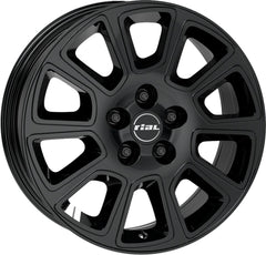 Rial Transporter 2 diamant-schwarz Alufelge 6.5x16 Zoll ET66 LK 5x130 ML89.1