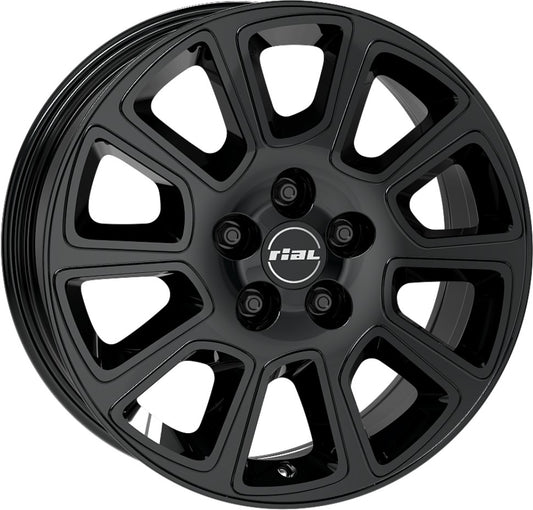 Rial Transporter 2 diamant-schwarz 7x17 ET50 - LK6/130 ML84.1