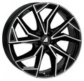 Alutec ADX.02 diamant-schwarz frontpoliert Alufelge 8x20 Zoll ET45 LK 5x108 ML63.4