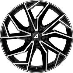 Alutec ADX.02 diamant-schwarz frontpoliert Alufelge 7x17 Zoll ET40 LK 5x112 ML57.1