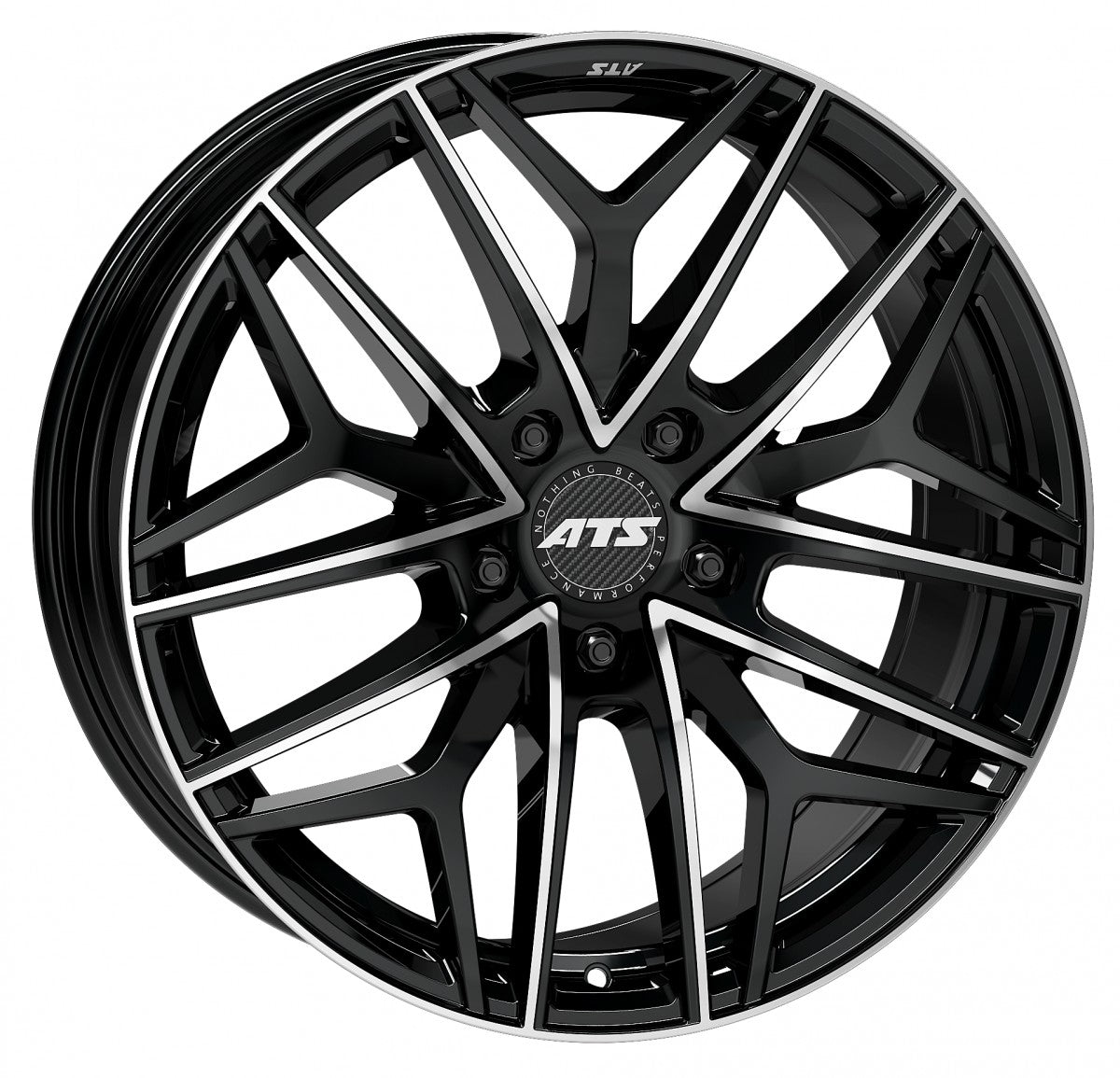 ATS Passion diamond-black frontpolished Alufelge 9.5x19 Zoll ET18 LK 5x112 ML66.5