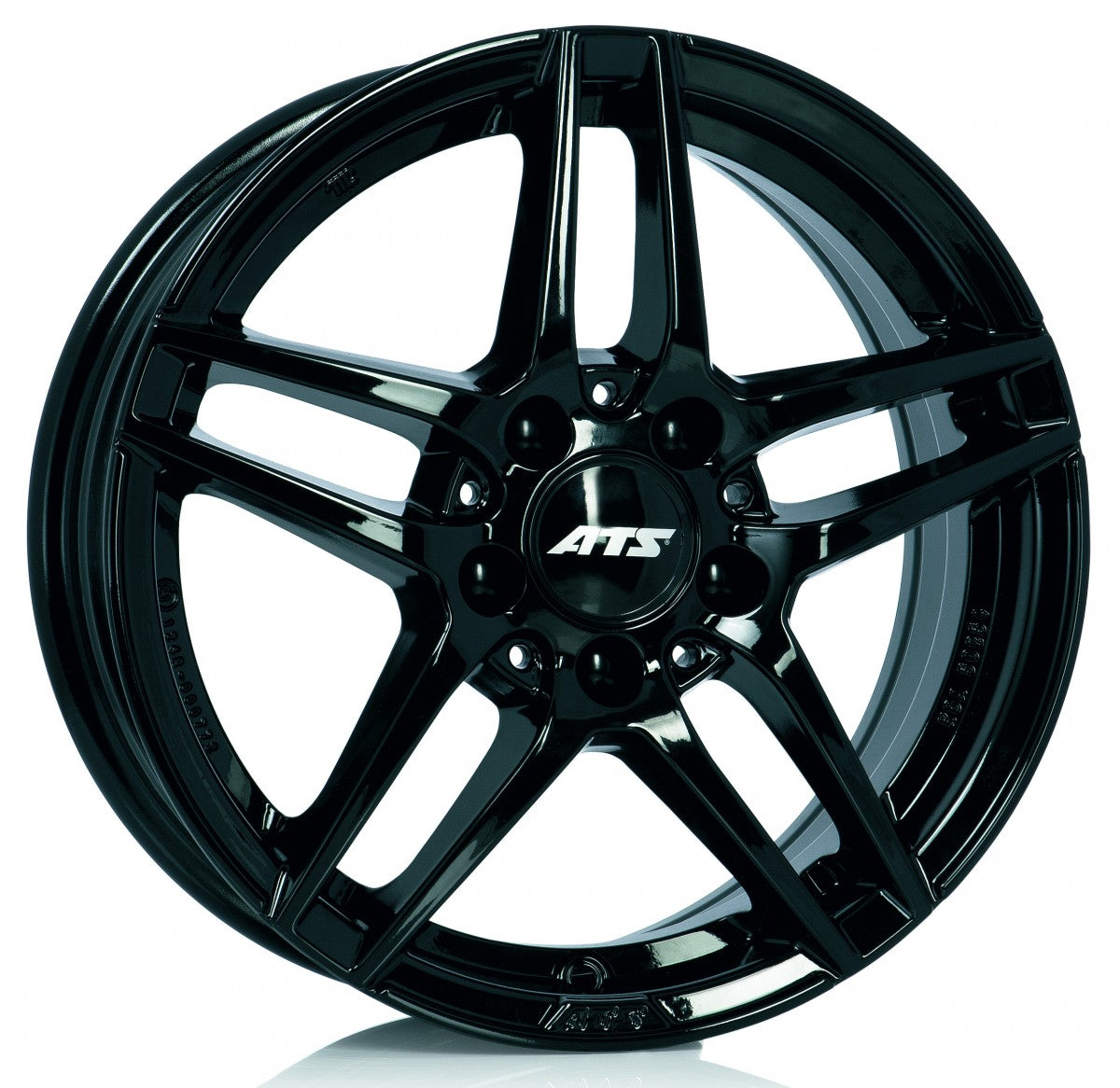 ATS Mizar diamant-schwarz Alufelge 8x17 Zoll ET49.5 LK 5x112 ML66.5