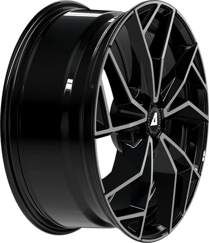 Alutec ADX.02 diamant-schwarz frontpoliert Alufelge 9.5x22 Zoll ET15 LK 5x112 ML66.6 – Bild 4