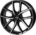 Alutec Aveleno diamant-schwarz frontpoliert Alufelge 8x19 Zoll ET40 LK 5x114.3 ML70.1