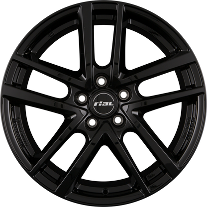 Rial Astorga diamond-black Alufelge 7x17 Zoll ET35 LK 5x114.3 ML60.1 – Bild 7