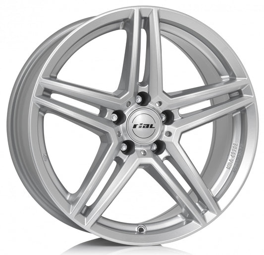 Rial M10 polar-silber 9x18 ET30 - LK5/112 ML66.5