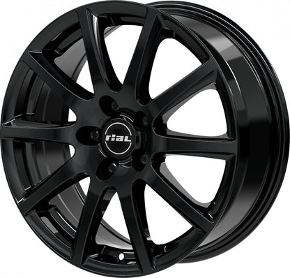 Rial Milano diamond-black 7.5x18 ET39 - LK5/114.3 ML70.1