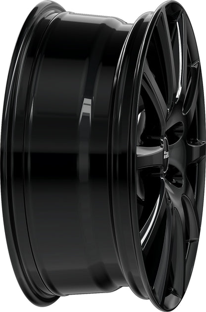 Rial Milano diamond-black 6.5x16 ET38 - LK5/100 ML63.3
