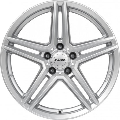 Rial M10 polar-silber 8.5x19 ET35.5 - LK5/112 ML66.5