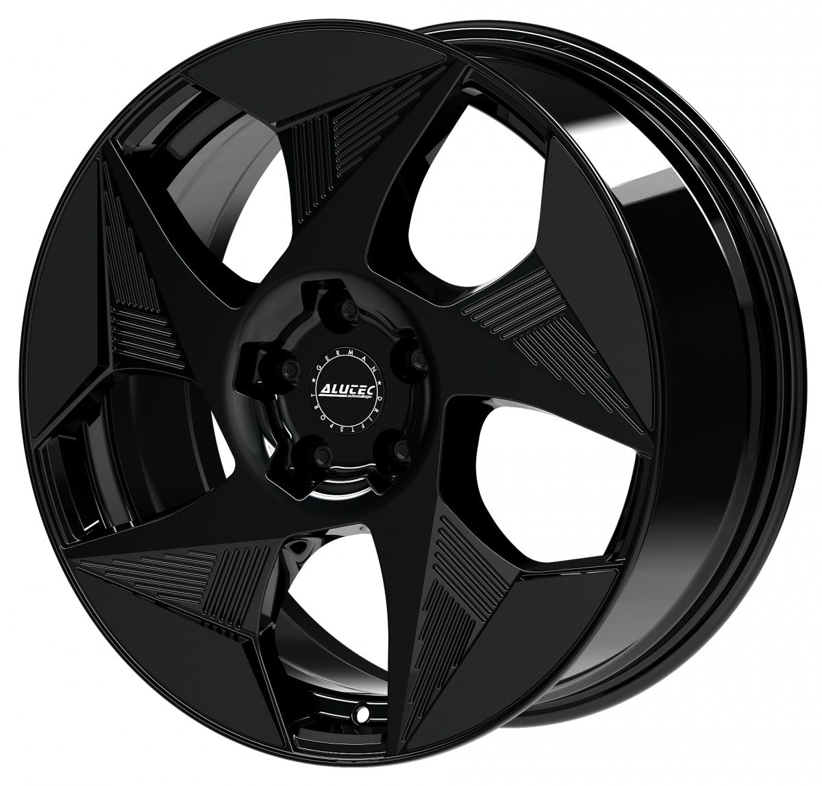 Alutec Solar diamant-schwarz 8x19 ET36 - LK5/112 ML57.1