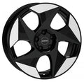 Alutec Solar diamant-schwarz frontpoliert Alufelge 8x19 Zoll ET36 LK 5x112 ML57.1