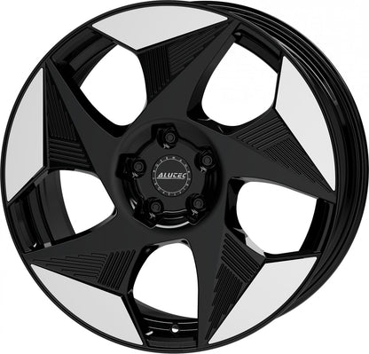 Alutec Solar diamant-schwarz frontpoliert 8x19 ET36 - LK5/112 ML57.1