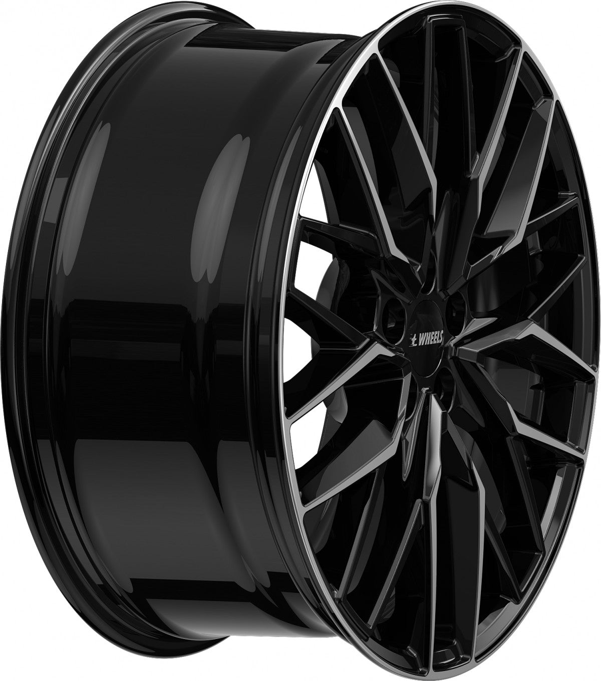 itWheels Xana gloss black polished 8x19 ET45 - LK5/108 ML63.4