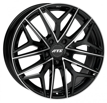 ATS Passion diamond-black frontpolished 10.5x20 ET18 - LK5/112 ML66.5