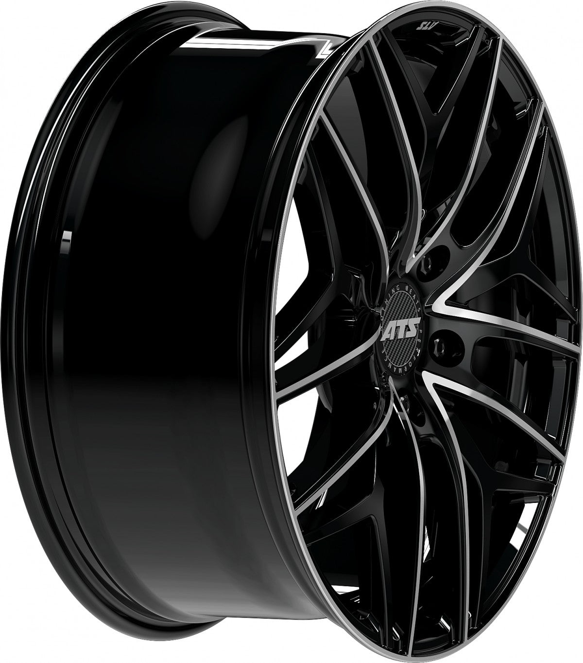 ATS Passion diamond-black frontpolished 10.5x20 ET18 - LK5/112 ML66.5
