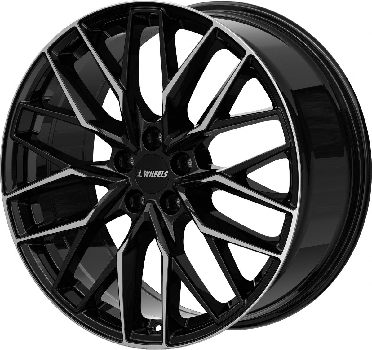 itWheels Xana gloss black polished Alufelge 8x18 Zoll ET45 LK 5x112 ML57.1 – Bild 8