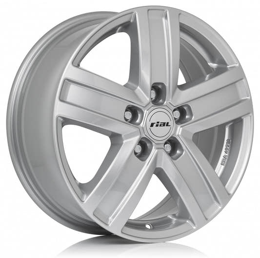 Rial Transporter polar-silber 7x17 ET50 - LK6/120 ML74.6