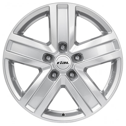 Rial Transporter polar-silber 7x17 ET50 - LK6/120 ML74.6