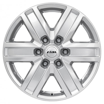Rial Transporter polar-silber 7x17 ET50 - LK6/120 ML74.6