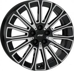 ATS Obsession diamant-schwarz frontpoliert Alufelge 7.5x18 Zoll ET45.1 LK 5x112 ML57.1