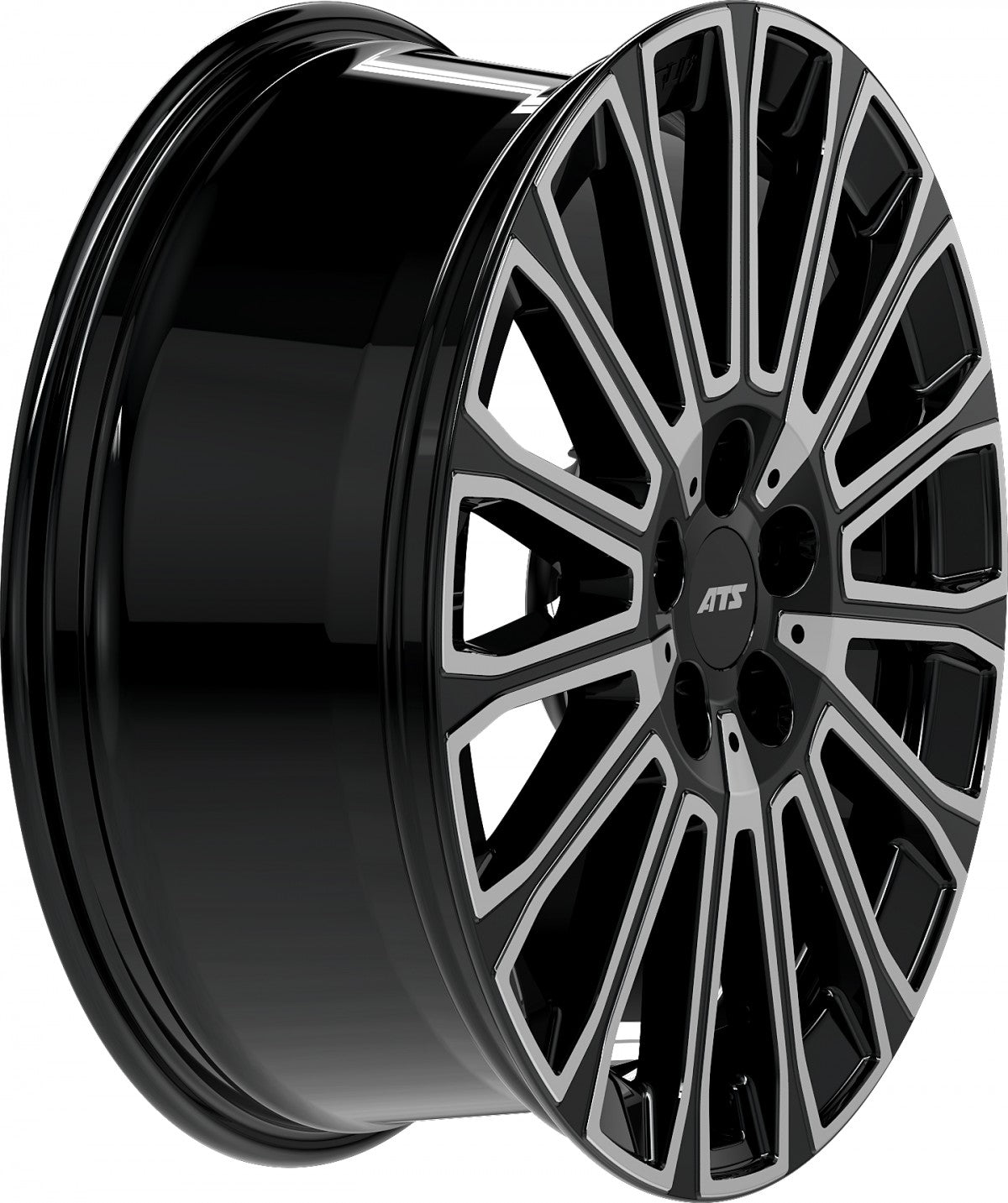 ATS Obsession diamant-schwarz frontpoliert Alufelge 7.5x18 Zoll ET50 LK 5x112 ML70.1 – Bild 5