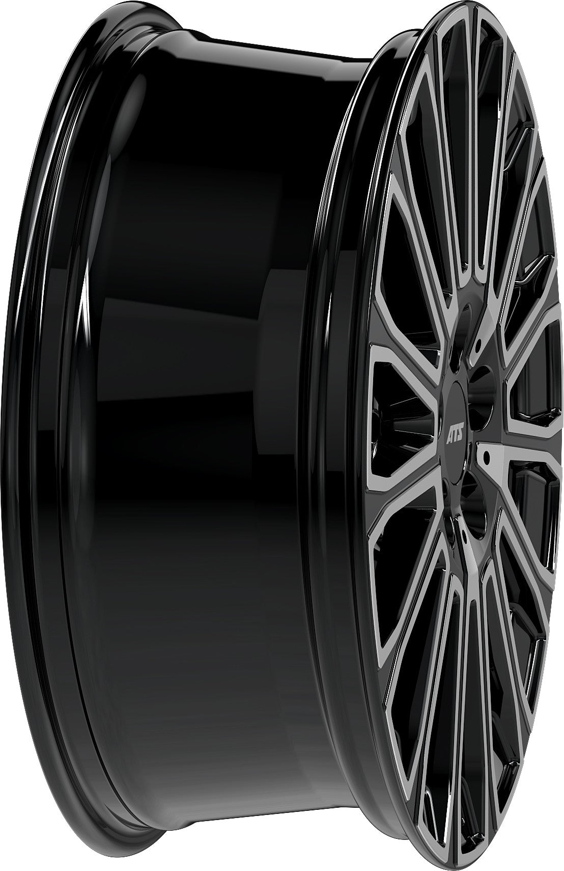 ATS Obsession diamant-schwarz frontpoliert Alufelge 7.5x18 Zoll ET50 LK 5x112 ML70.1 – Bild 6