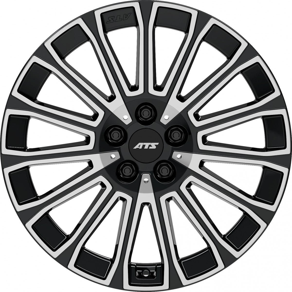ATS Obsession diamant-schwarz frontpoliert Alufelge 8.5x18 Zoll ET32 LK 5x112 ML66.6 – Bild 2