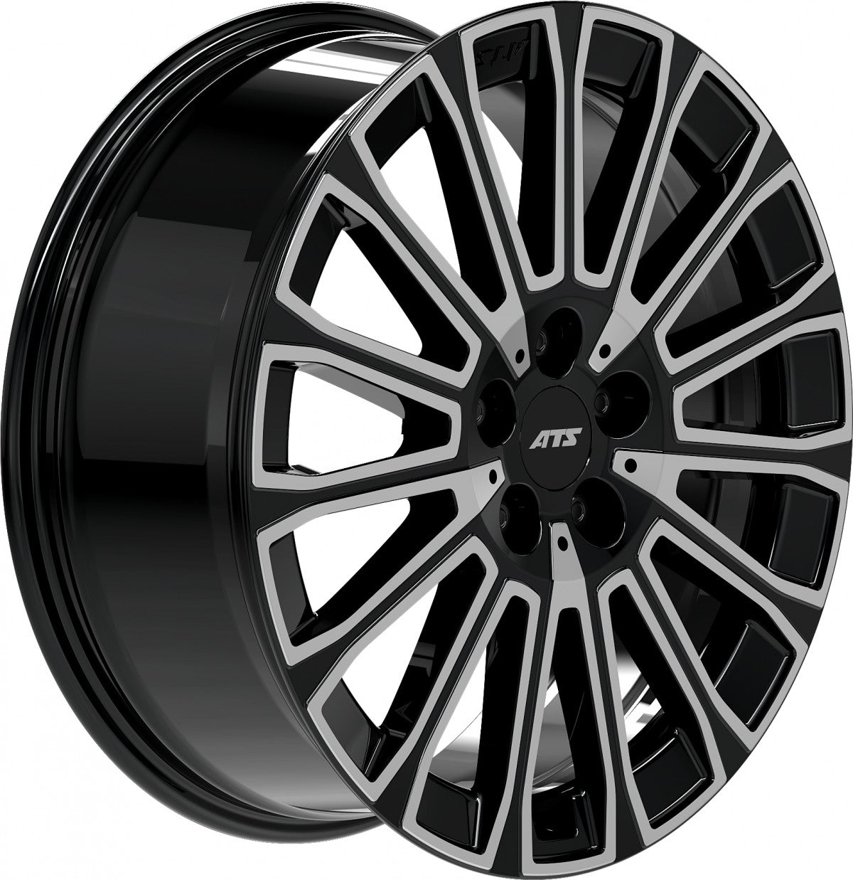 ATS Obsession diamant-schwarz frontpoliert Alufelge 8.5x18 Zoll ET36.1 LK 5x112 ML66.5 – Bild 4